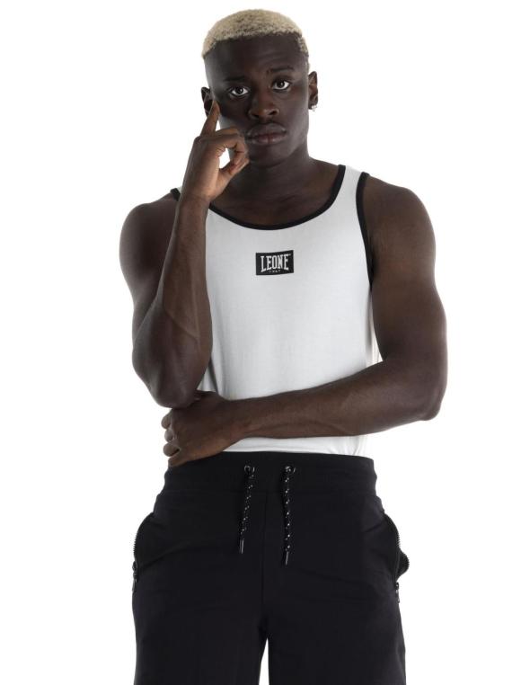 Man tank B&W