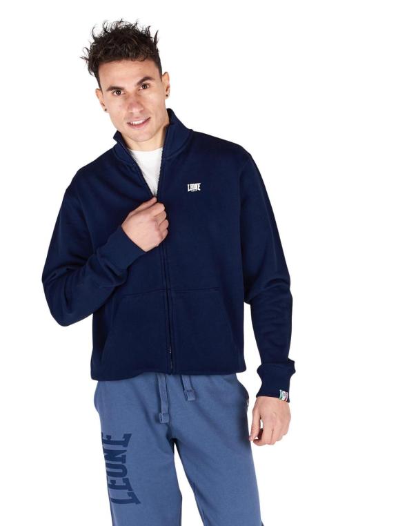 Man full zip basic Small Logo