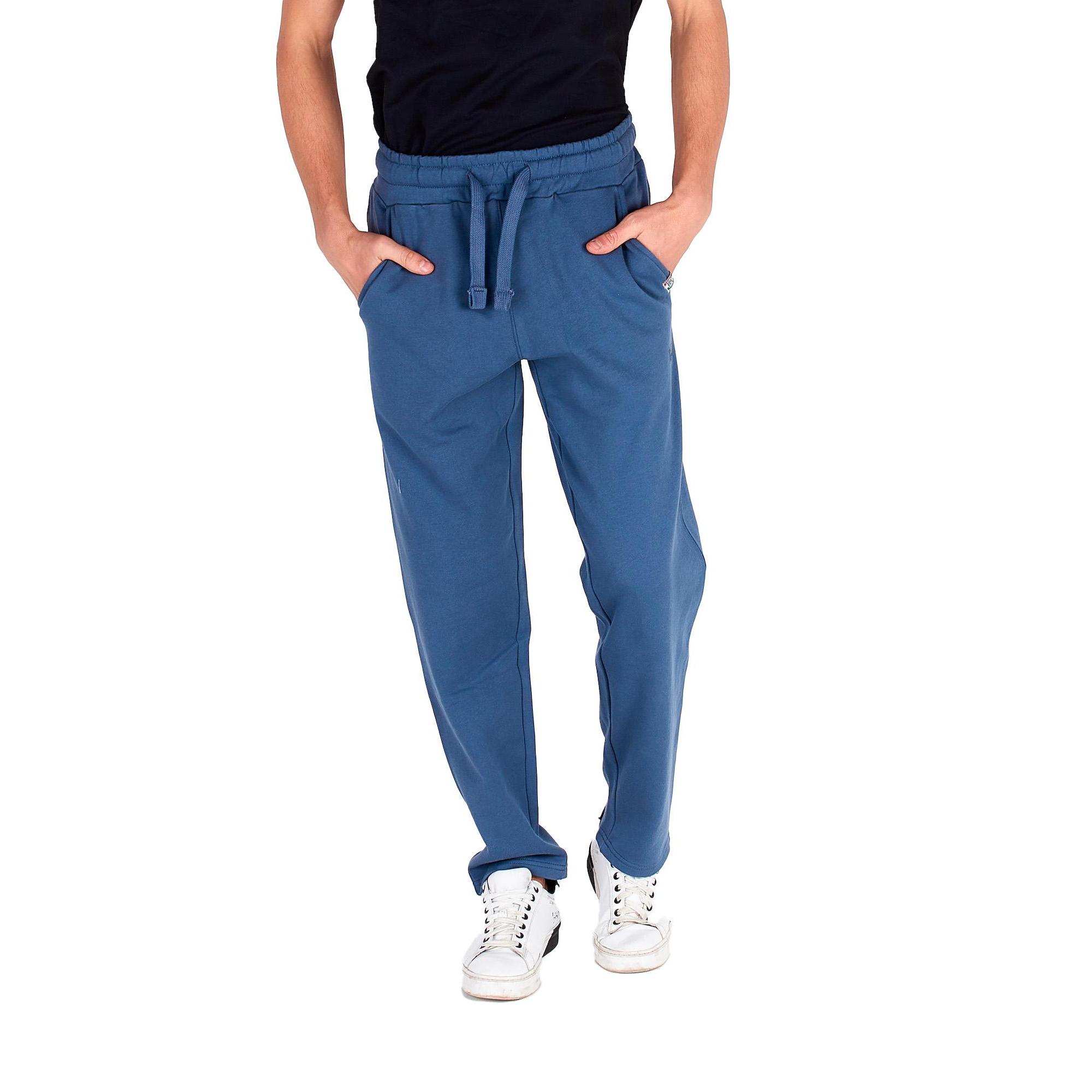 Pantalon droit en molleton homme Basic Small Logo