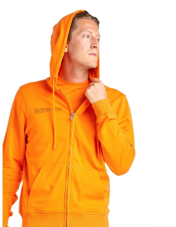 Man hoody full zip Organic...