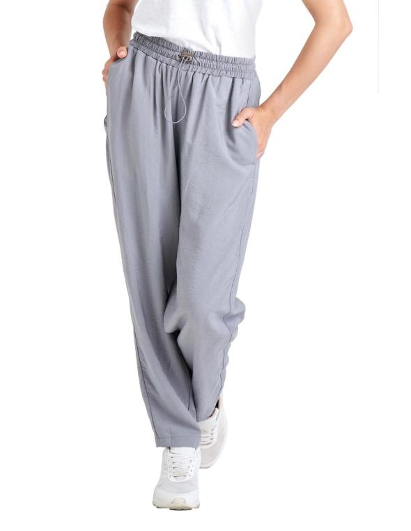 Pantaloni in satin da donna... 2