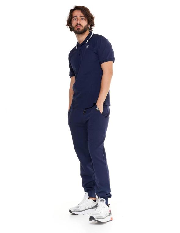 Man polo piquet Real Boxing 2