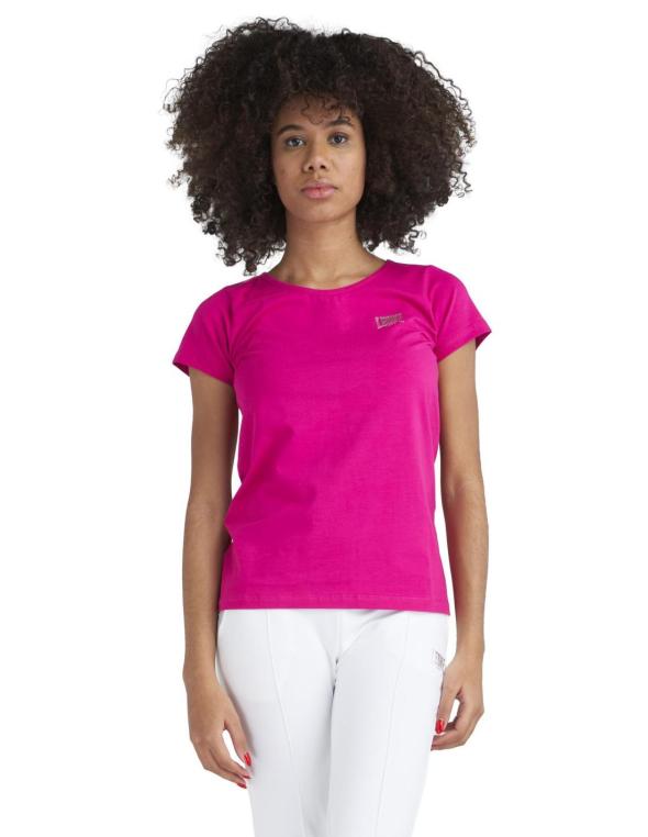 T-shirt logo piccolo donna...