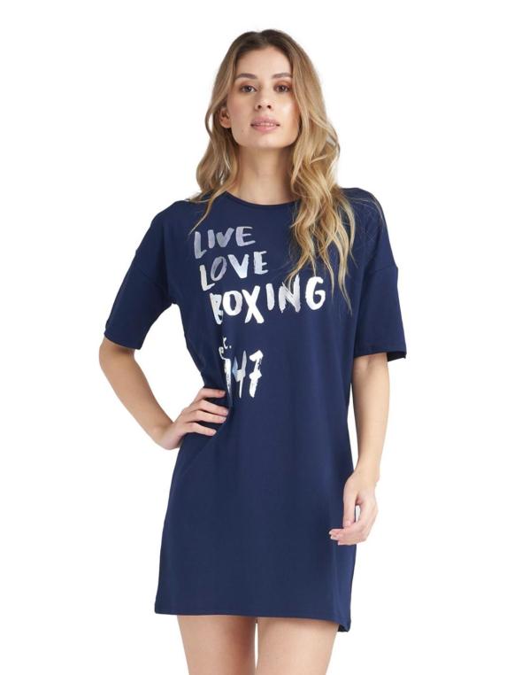 T-shirt maxi a maniche...
