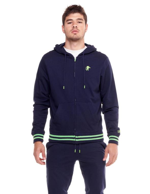 Man tracksuits Small Logo Fluo