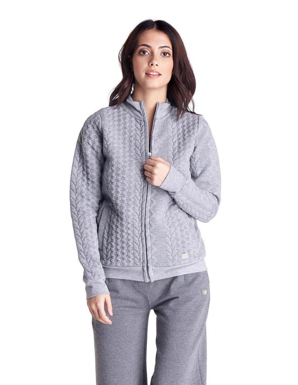 Woman bonded full zip...