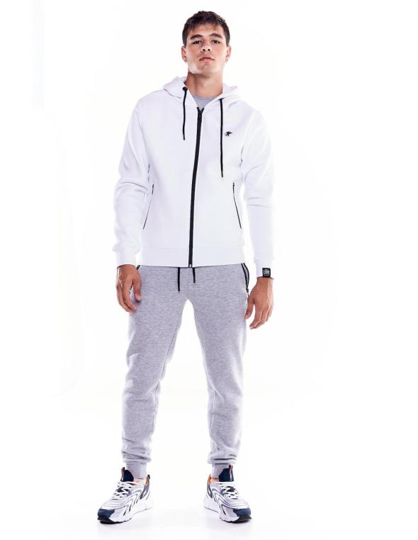 Man hoody full zip Soft Basic 2