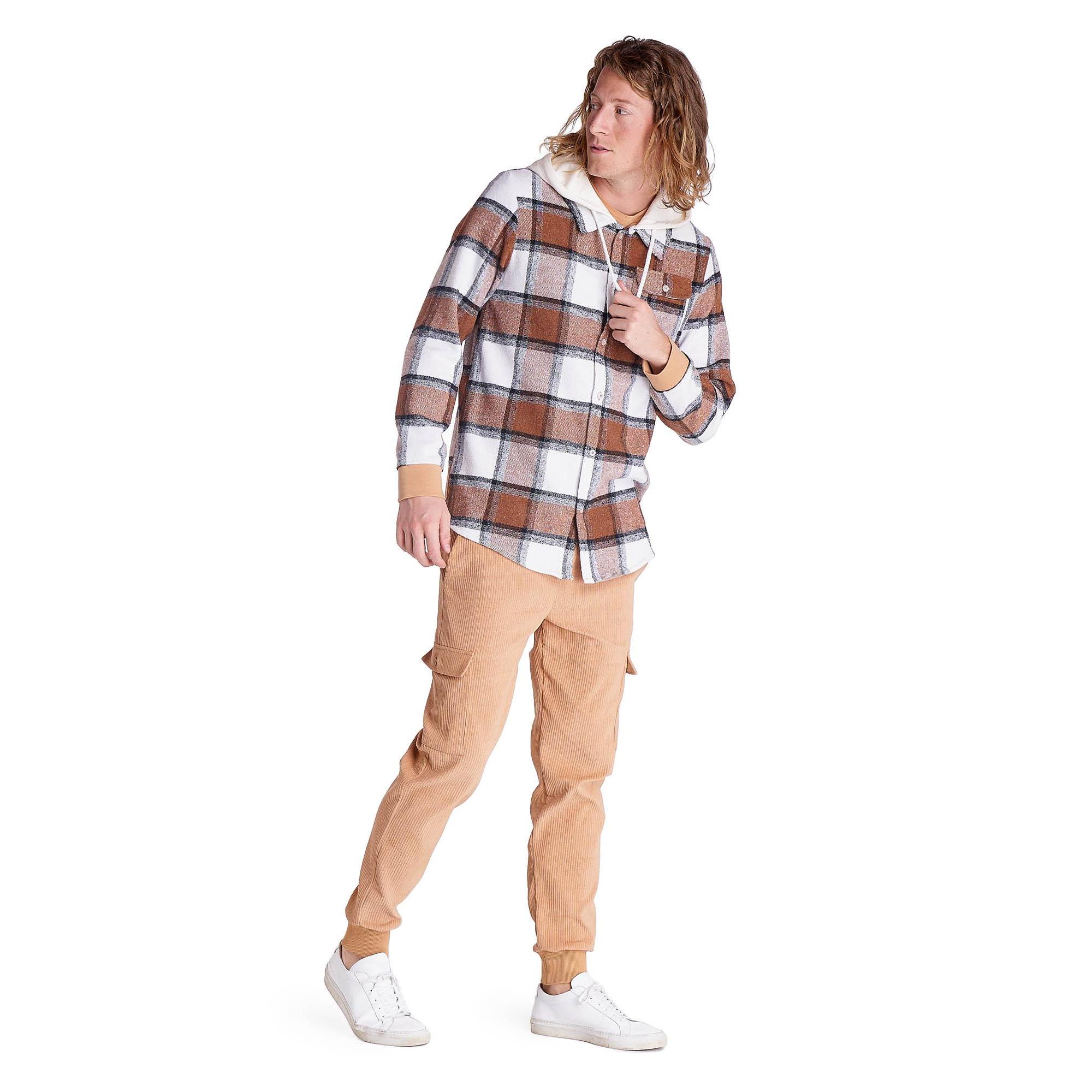 Camicia felpata uomo on sale