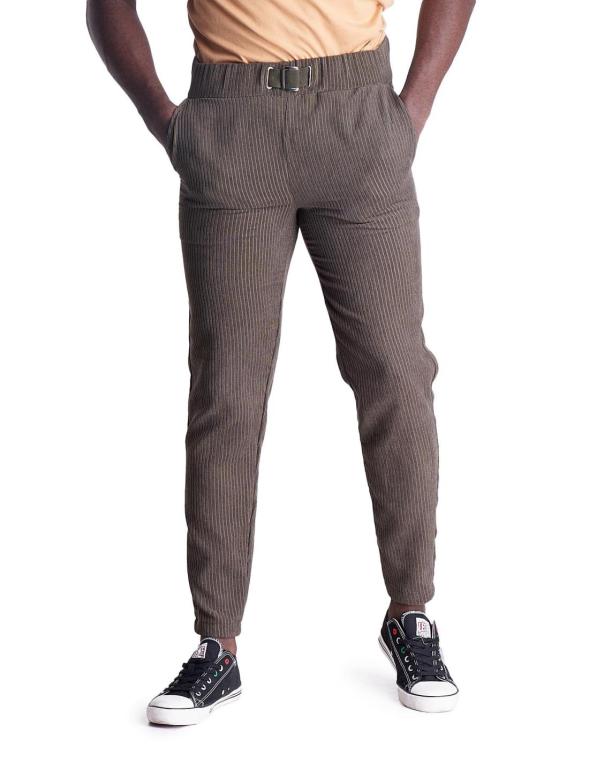 Man velour sweatpants Neutrals