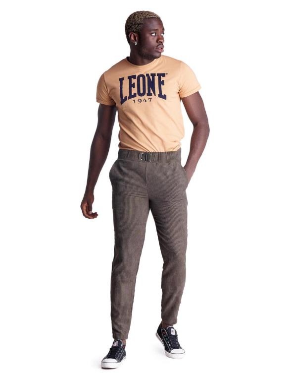 Man velour sweatpants Neutrals 2