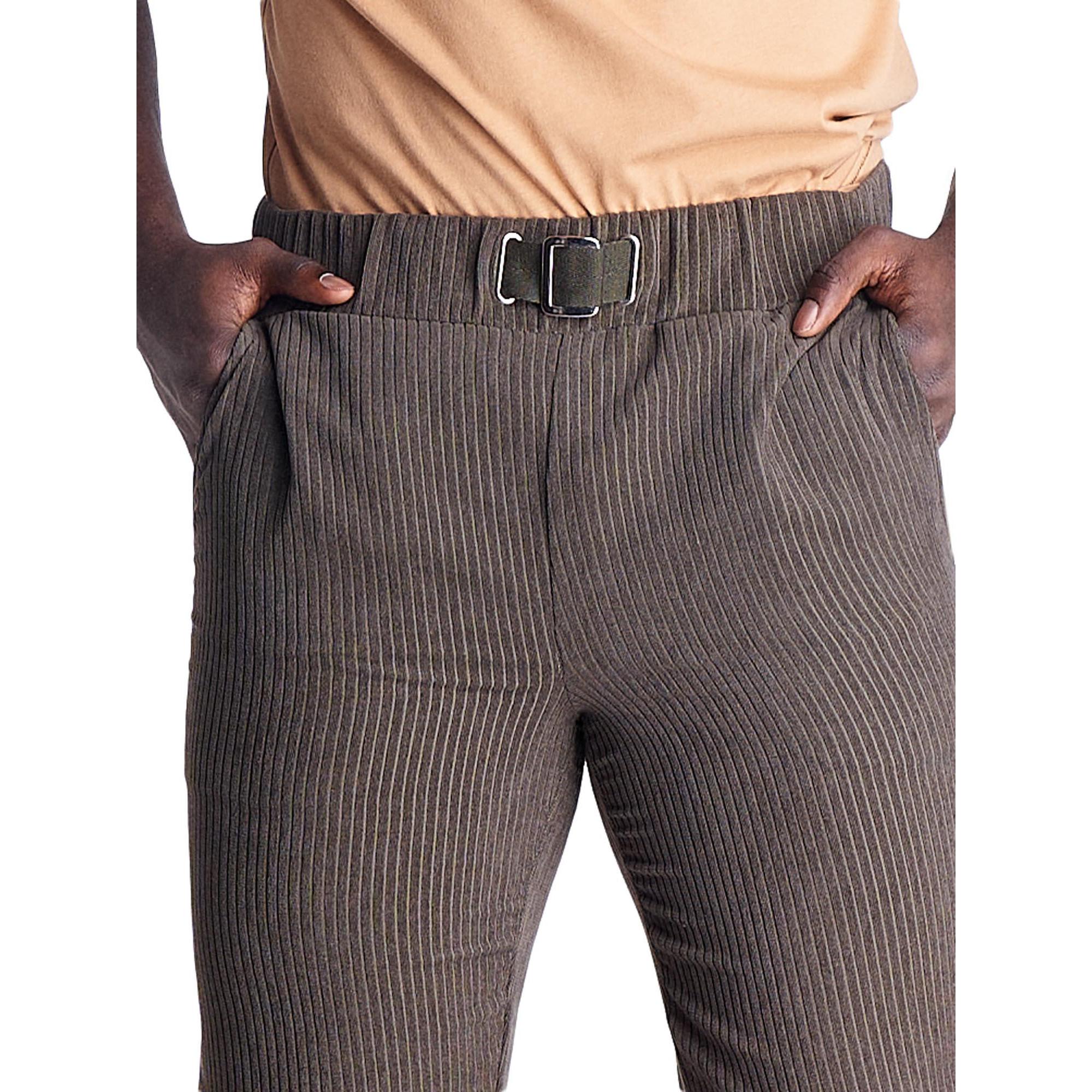 Pantalón de hombre con pana elástica Neutros