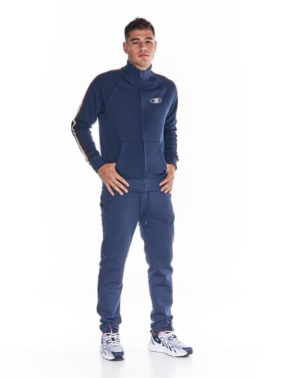 Tuta uomo full zip collo...