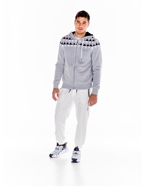 Man knitted hoody full zip... 2