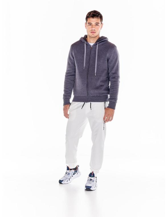 Man knitted hoody full zip... 2