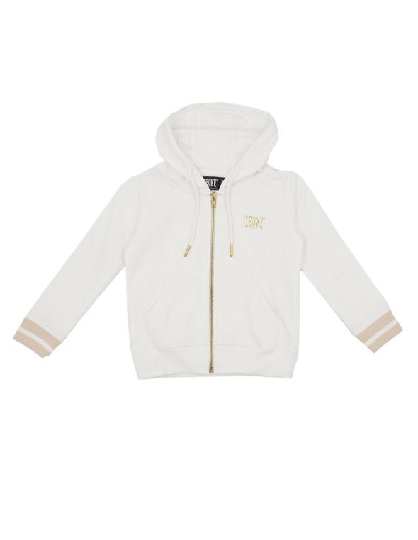 Girl hoody full zip Chic Gold