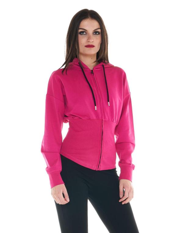 Woman hoody full zip Energy