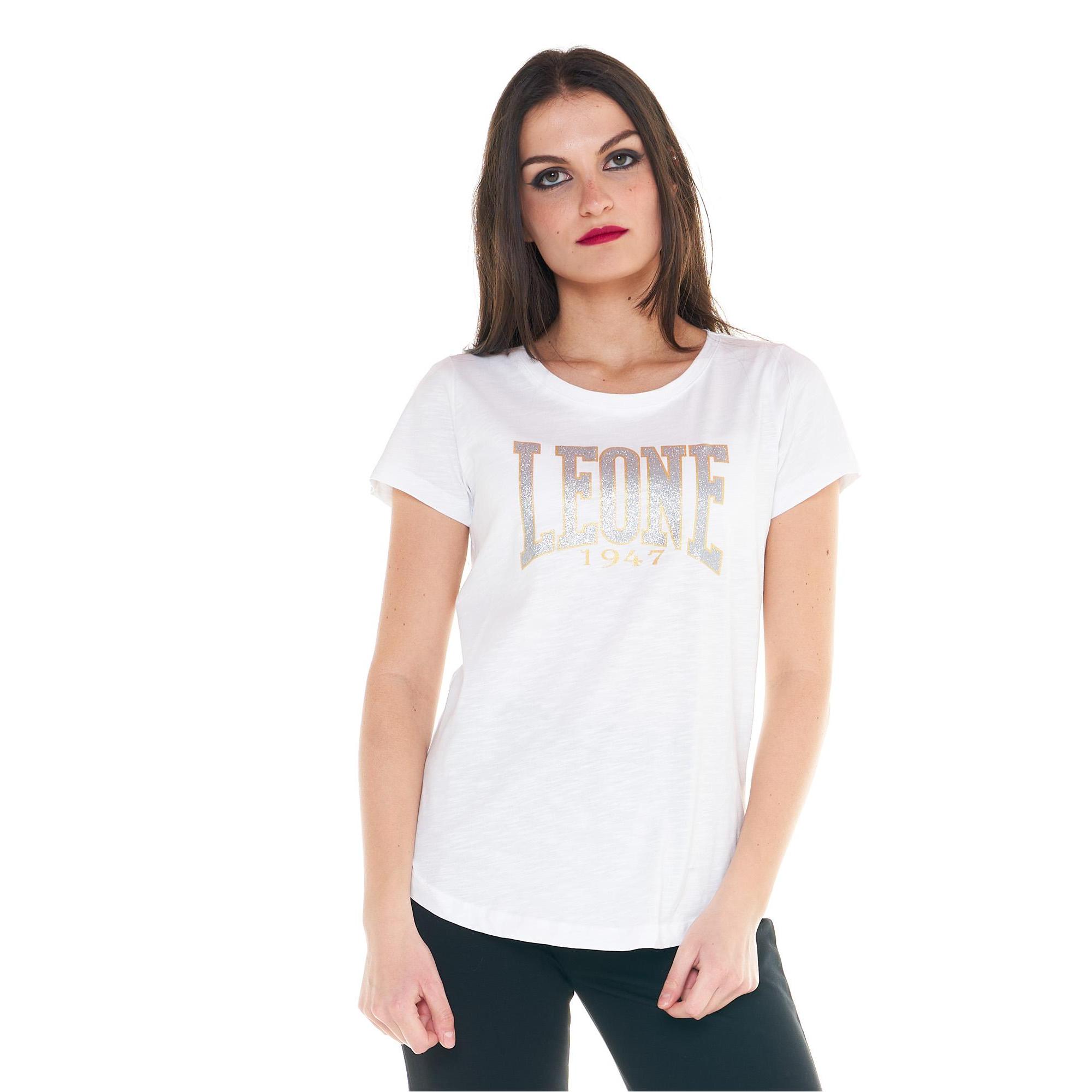 Woman t-shirt short sleeves Gold&Silver