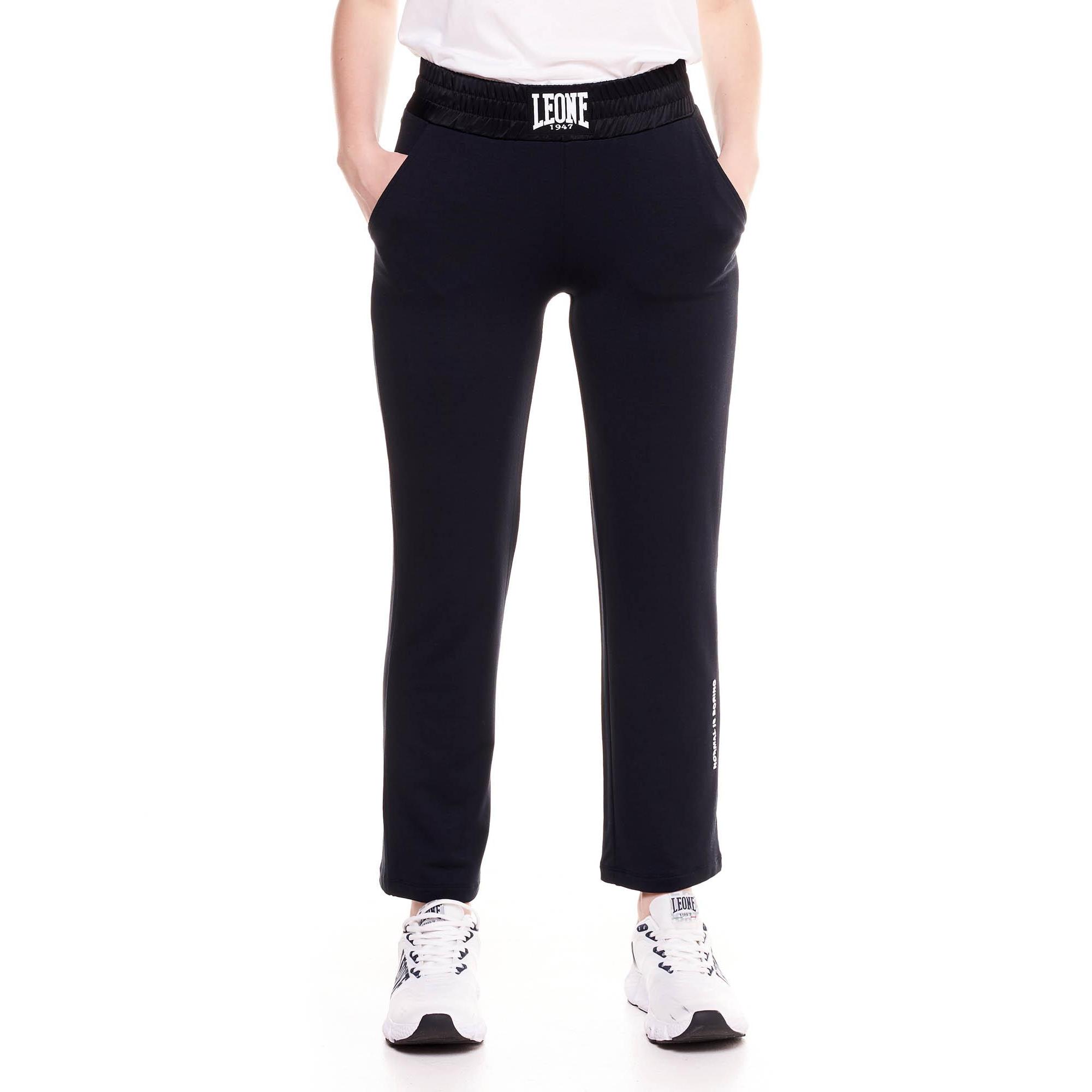 Pantalon femme noir et blanc hotsell