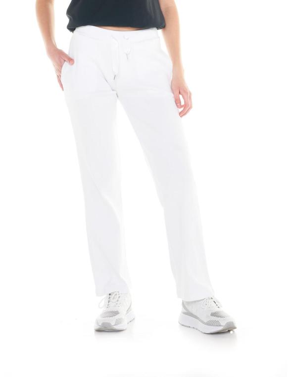 Woman rib sweatpants Black... 2