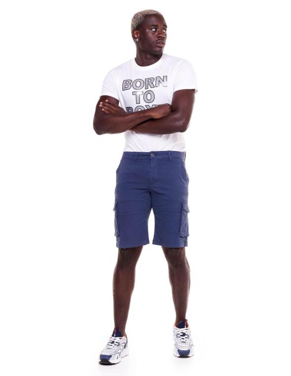 Man bermuda cargo Earth Tones