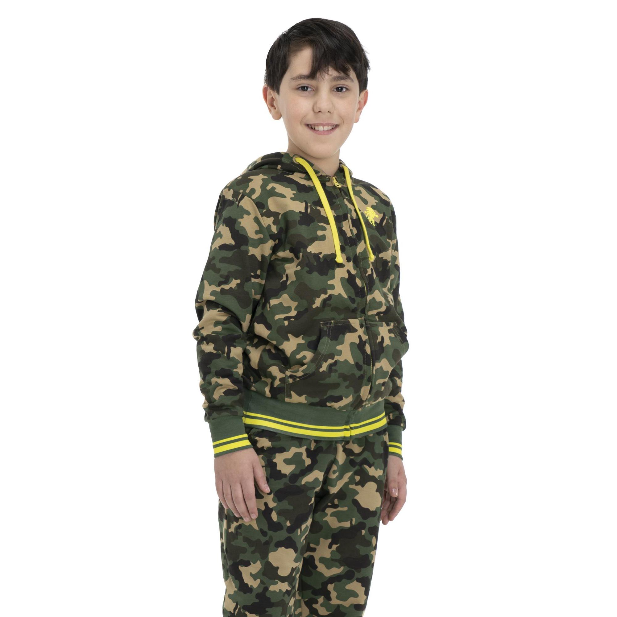 Felpa sales militare bambino