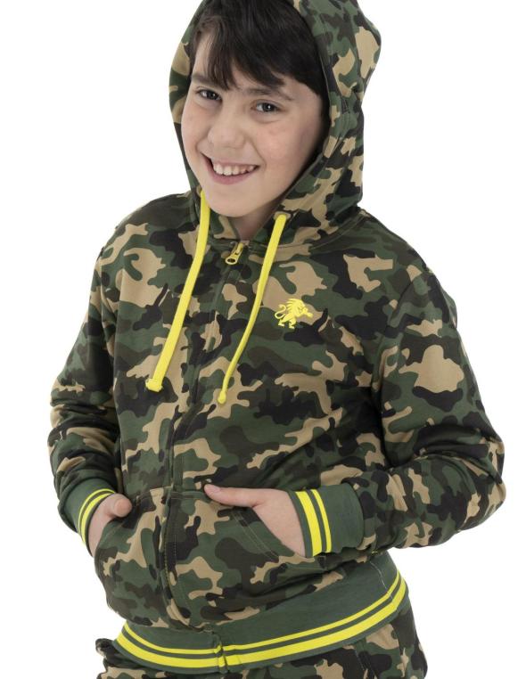 Felpa da bambino Bold Camo