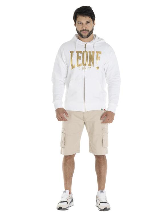 Man hoody full zip Gold 2
