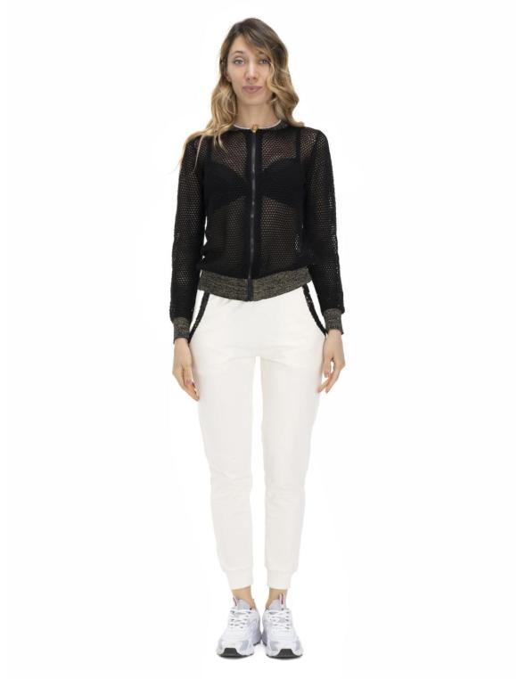 Woman knitted full zip... 2