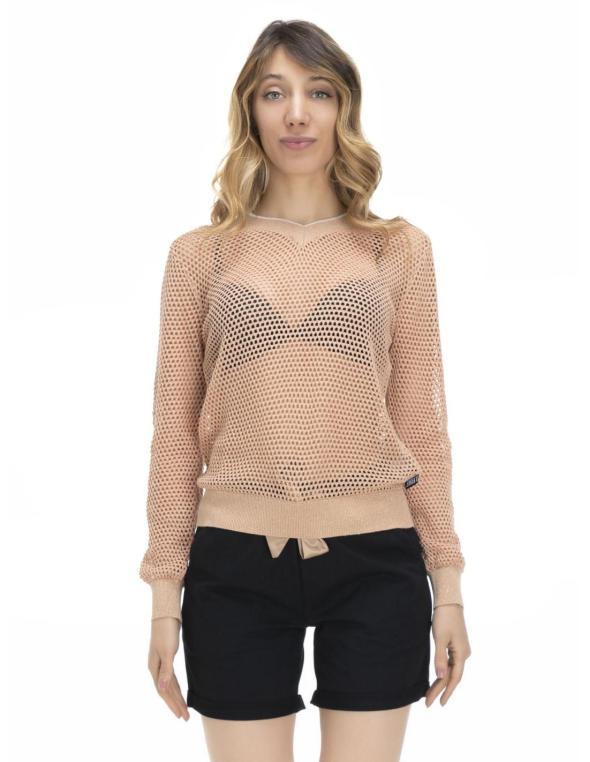 Felpe da donna rete Earth...