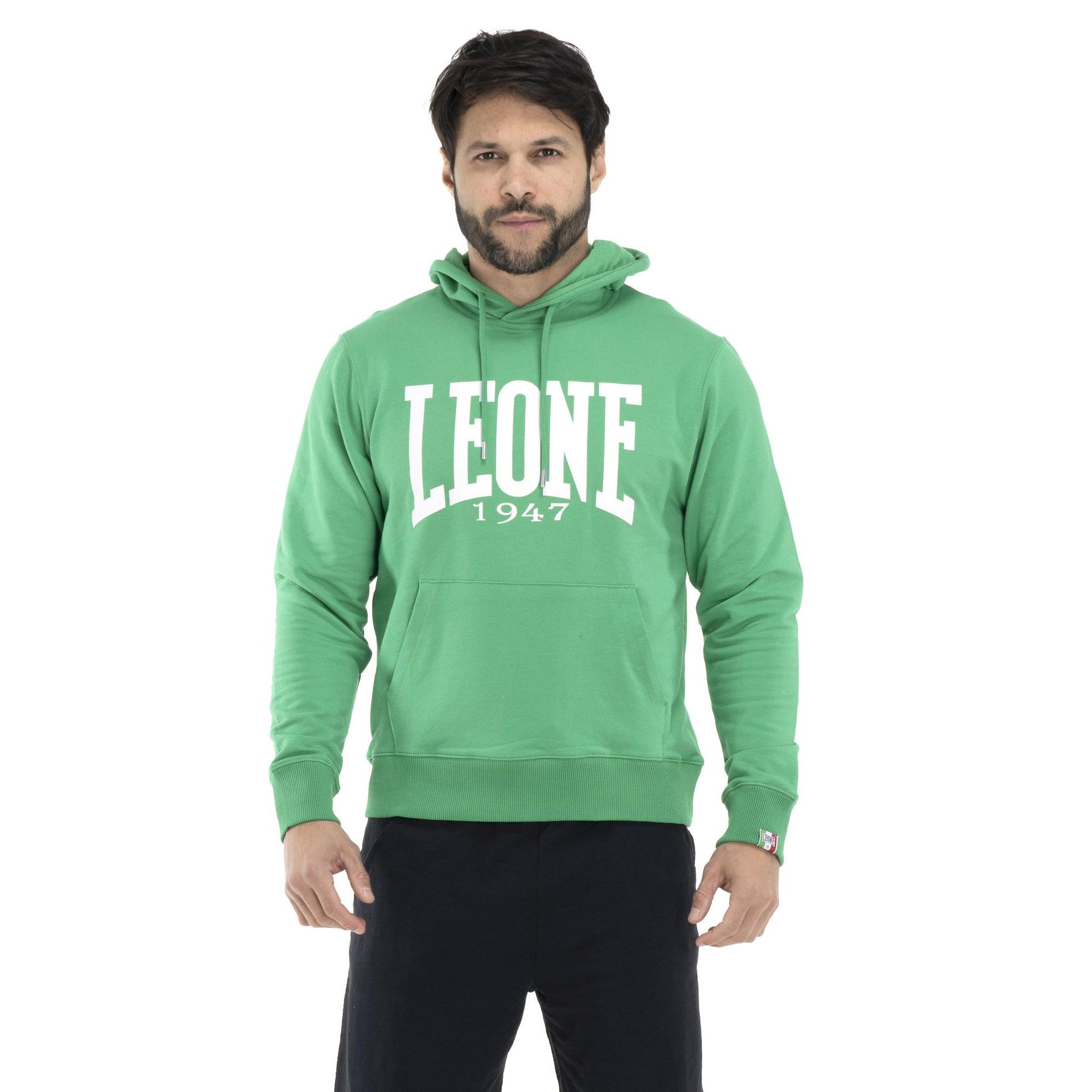 Felpa da uomo con cappuccio Leone 1947 Apparel Light Big Logo