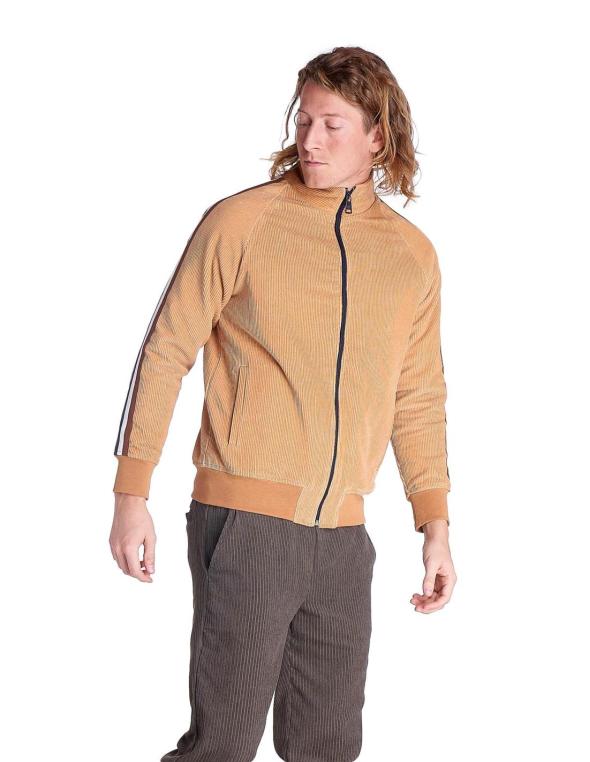 Man velvet jacket Earth Tones