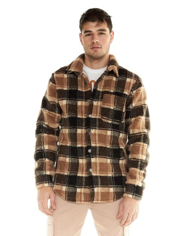 Man jacket sherpa buttons... 2