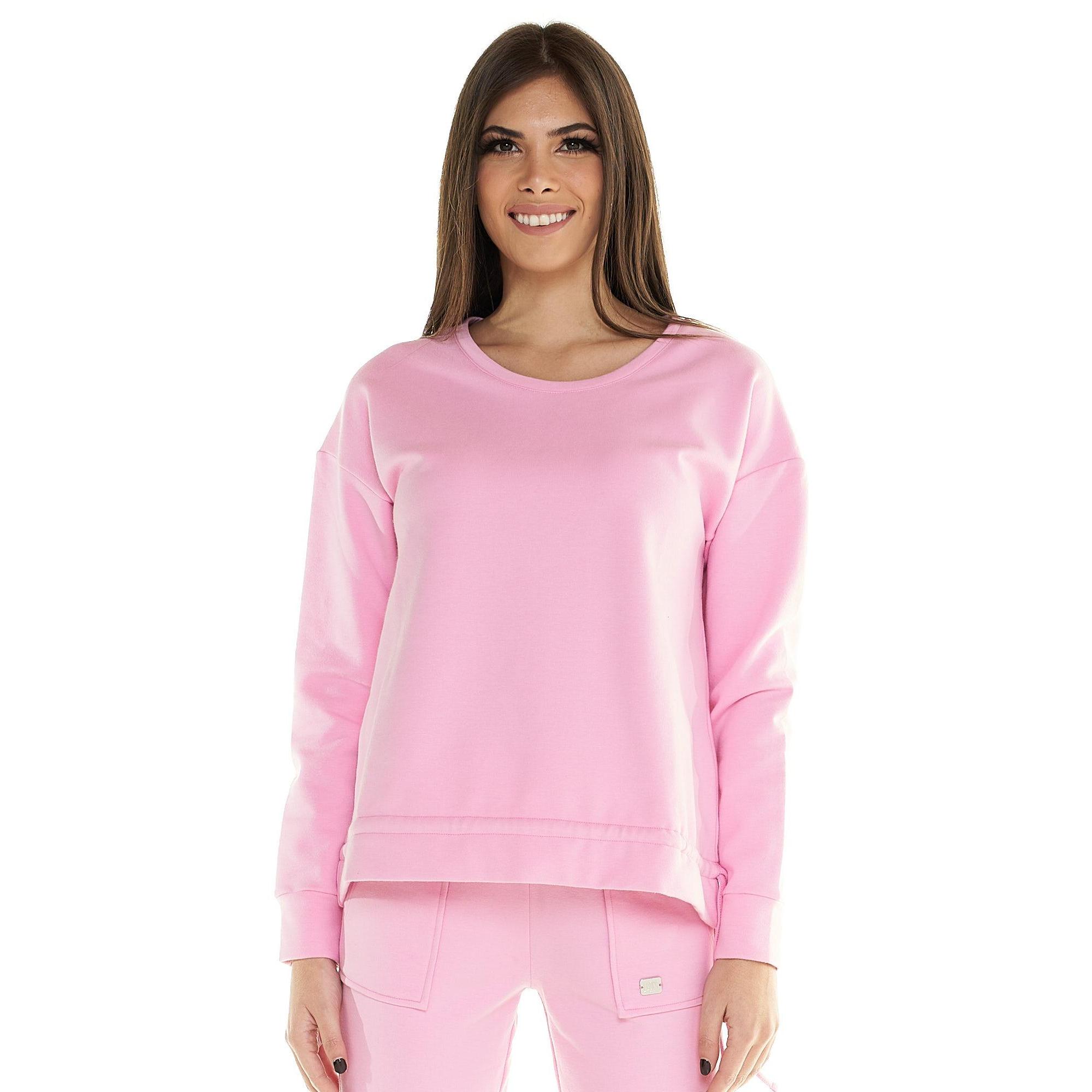 Felpa girocollo Leone donna Leisure