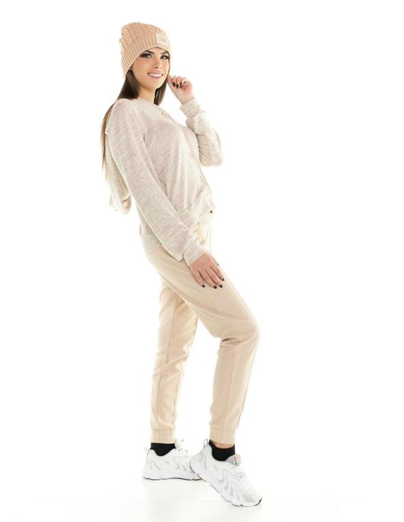 Woman hoody full button... 2