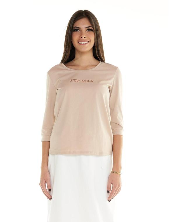 Woman t-shirt 3/4 sleeves...