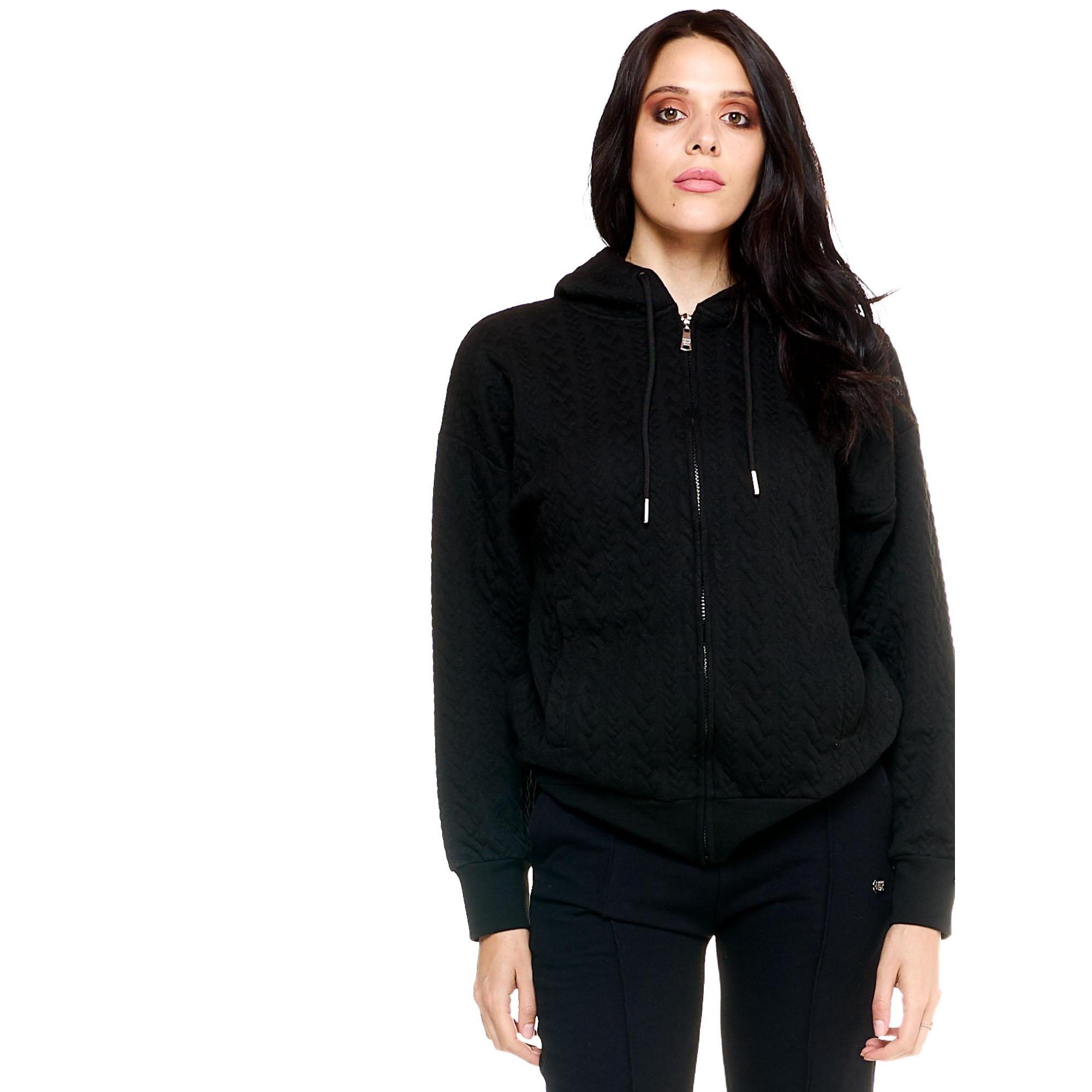 Jersey de mujer Leone Greyss trenzado con capucha