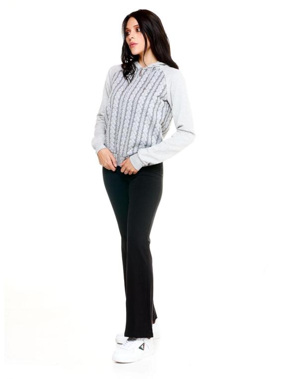 Woman hoody bonded full zip... 2