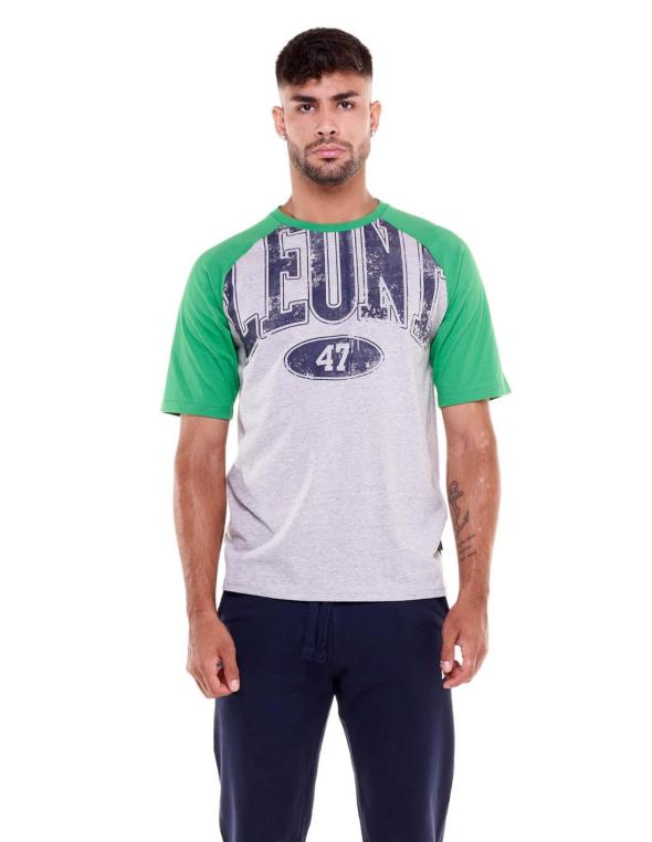 T-shirt da uomo spalle a...