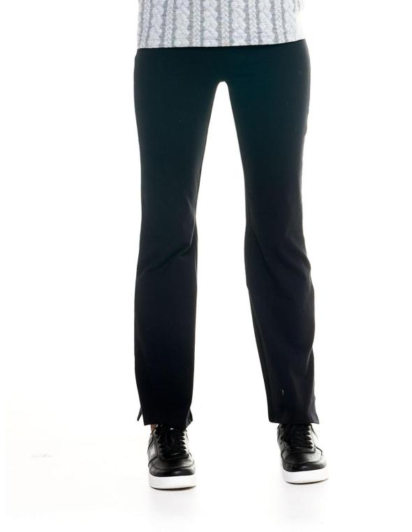 Woman leggings open hem Basic 2