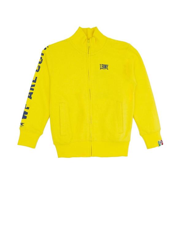 Felpa con zip da bambino Basic
