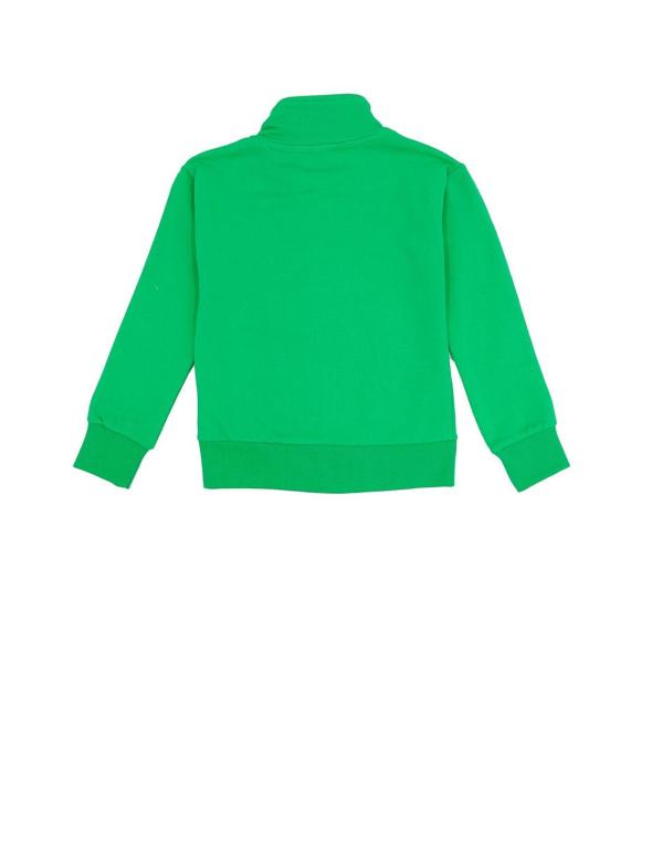 Felpe con zip da bambina Basic 2