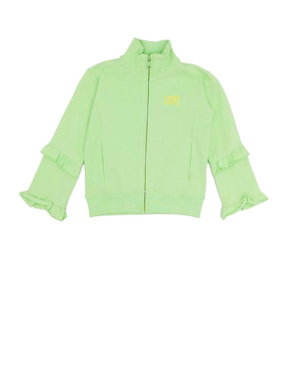 Felpa zip da bambina Pure Chic