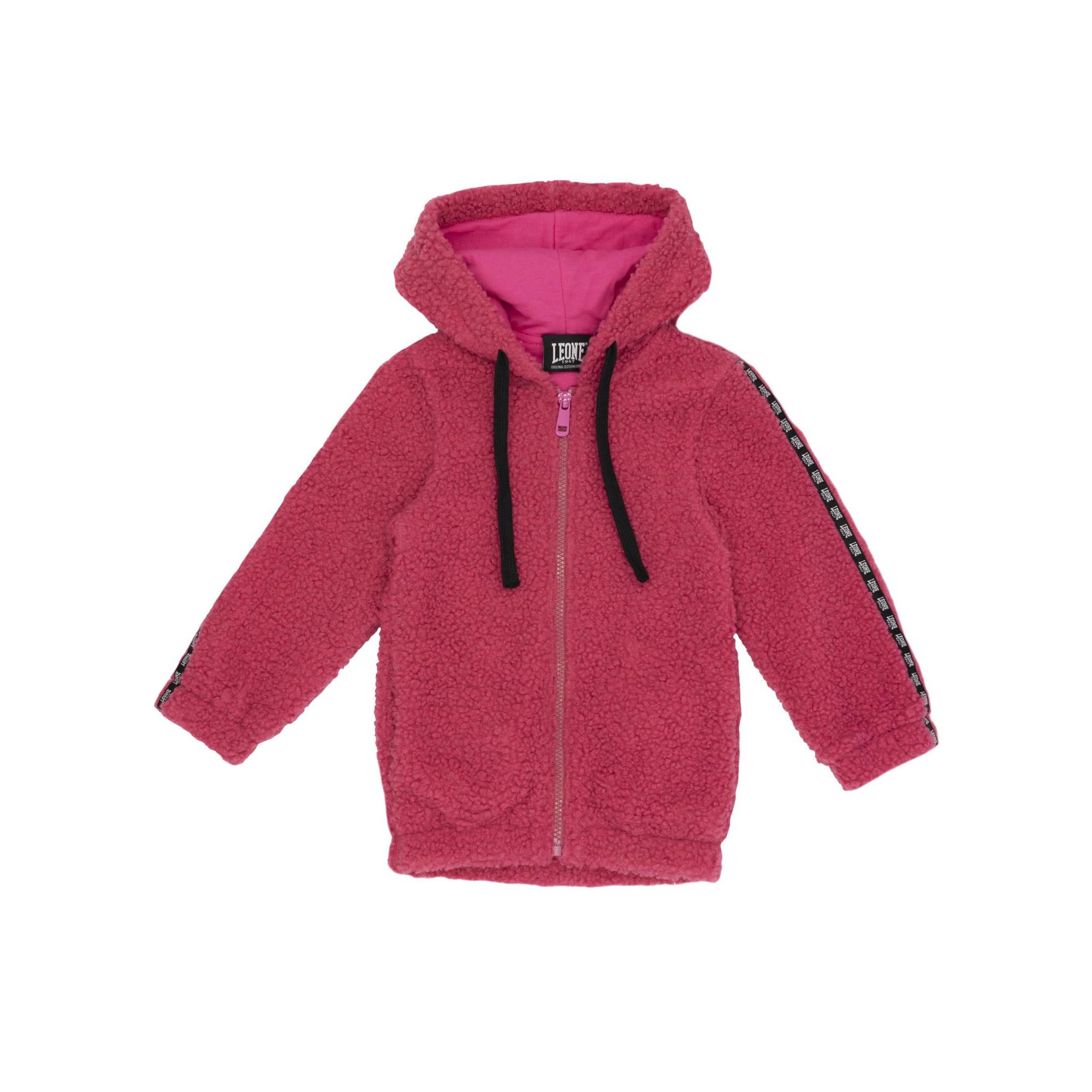Girl hoody jacket sherpa Pink Girl