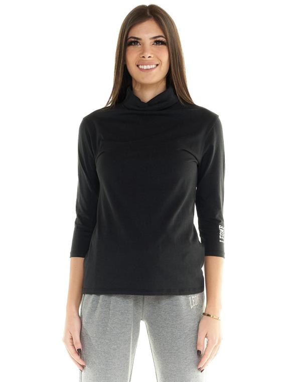 T-shirt dolcevita Leone...