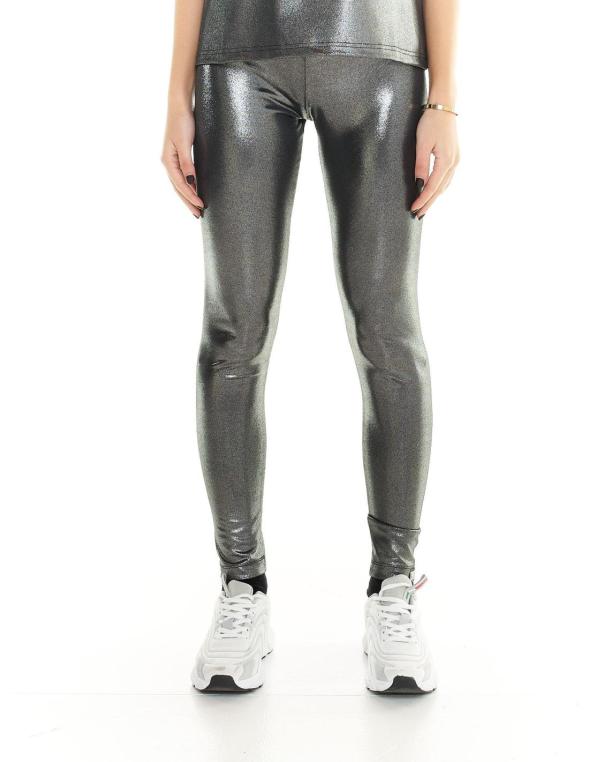 Leggings lurex Leone donna...