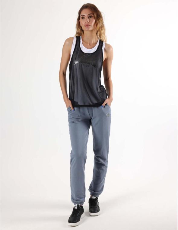 Woman tank mesh New basic 2