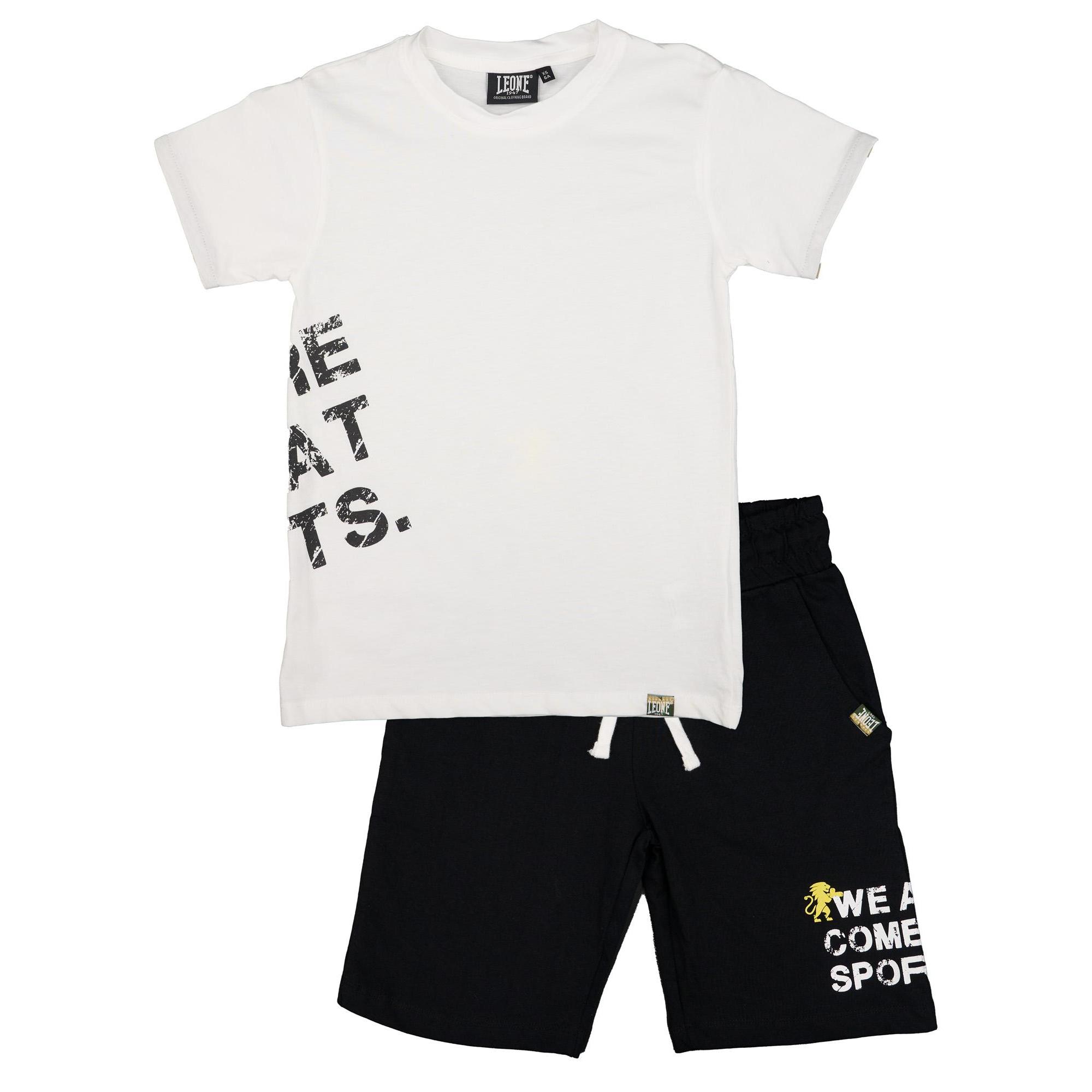 Boy sets t-shirt bermuda Mimetic