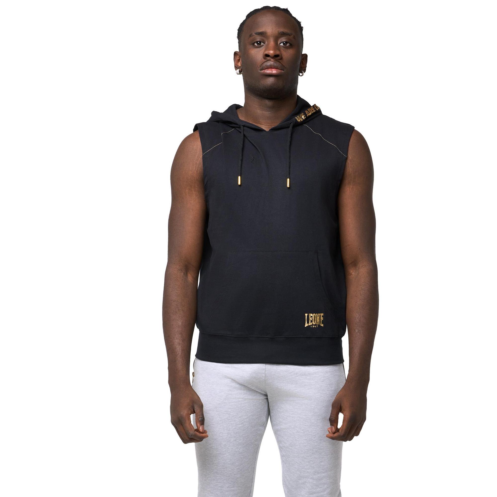 Sweat sans manche homme capuche hotsell