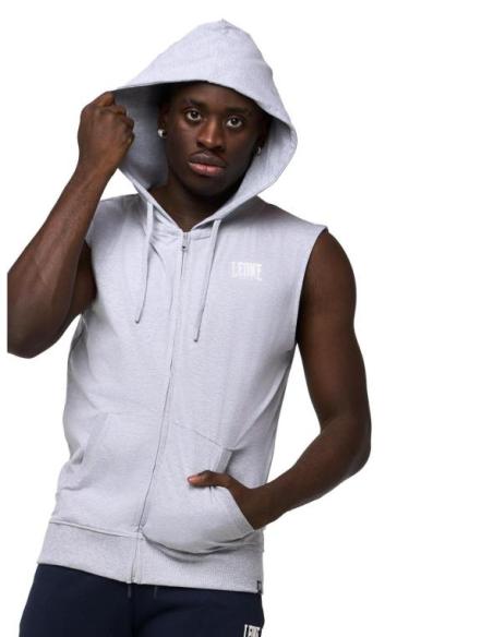 Chemagliette Gilet In Micro Pile Uomo - Felpa Smanicata Con Zip E