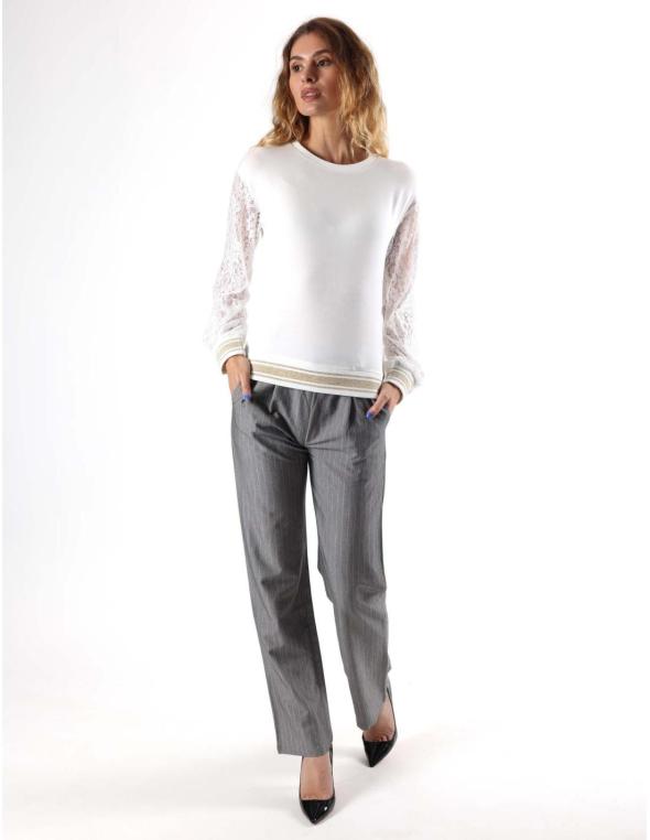 Woman popeline pants Be Glam 2